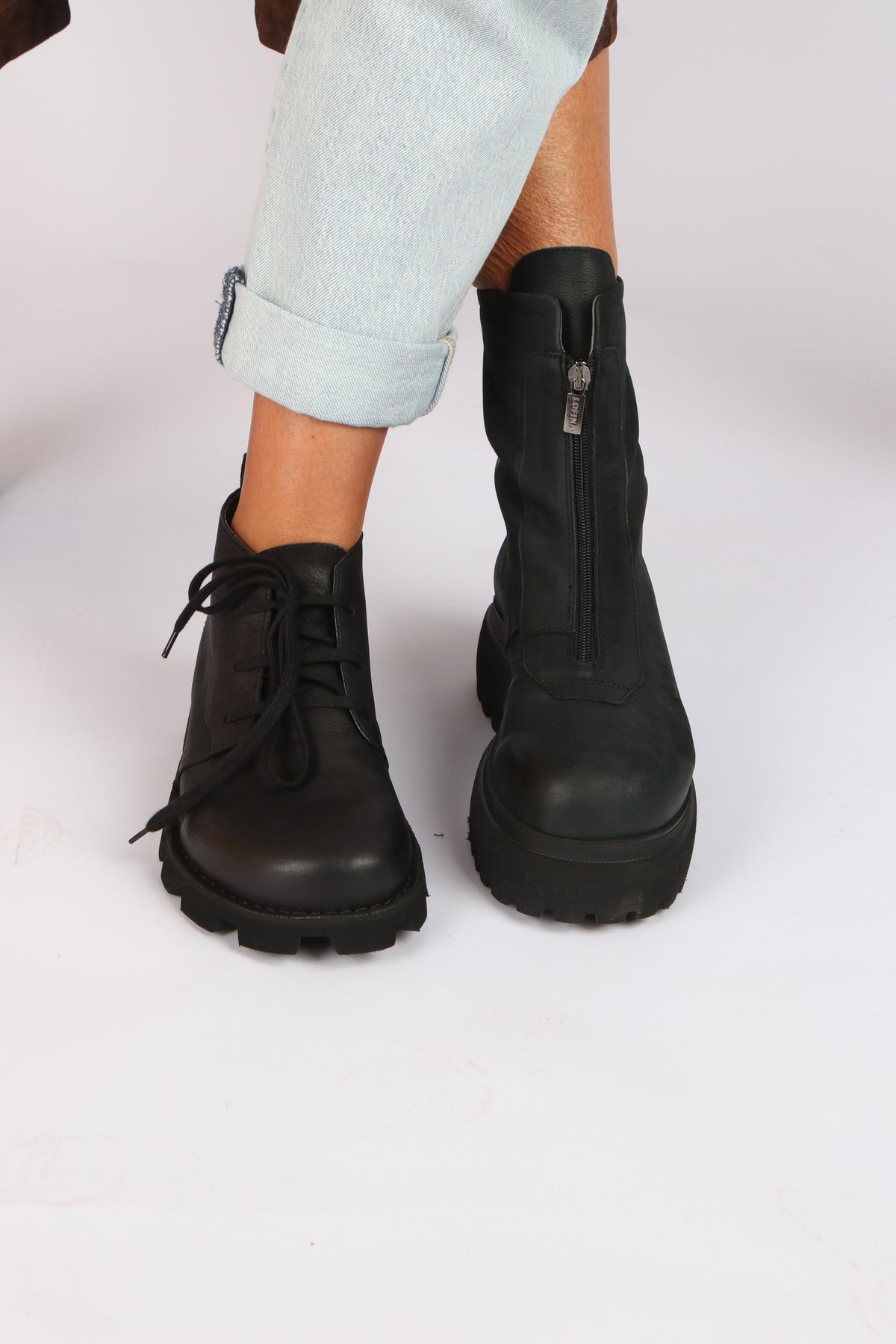 Lofina Zip-Up Boots