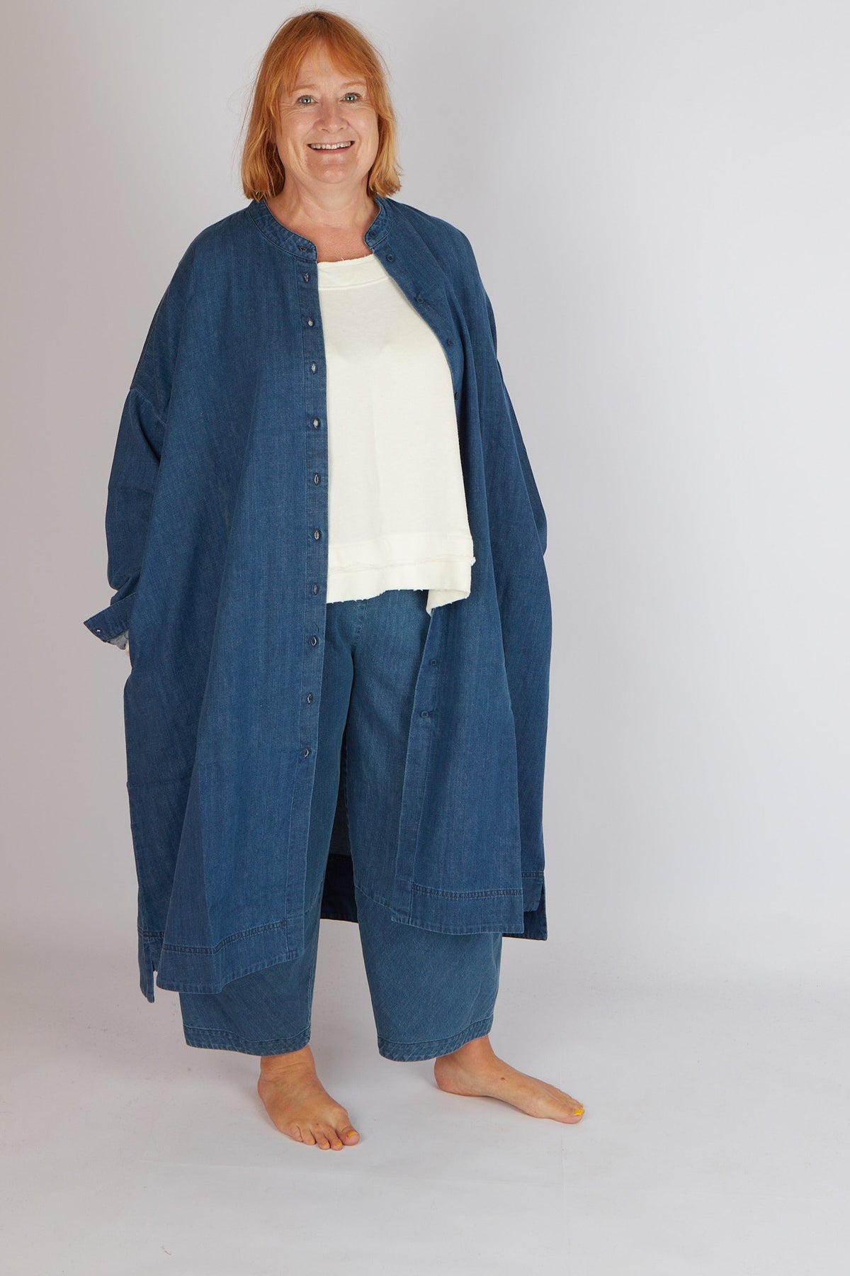 Estudio Viva Wivina Denim Shirt Dress