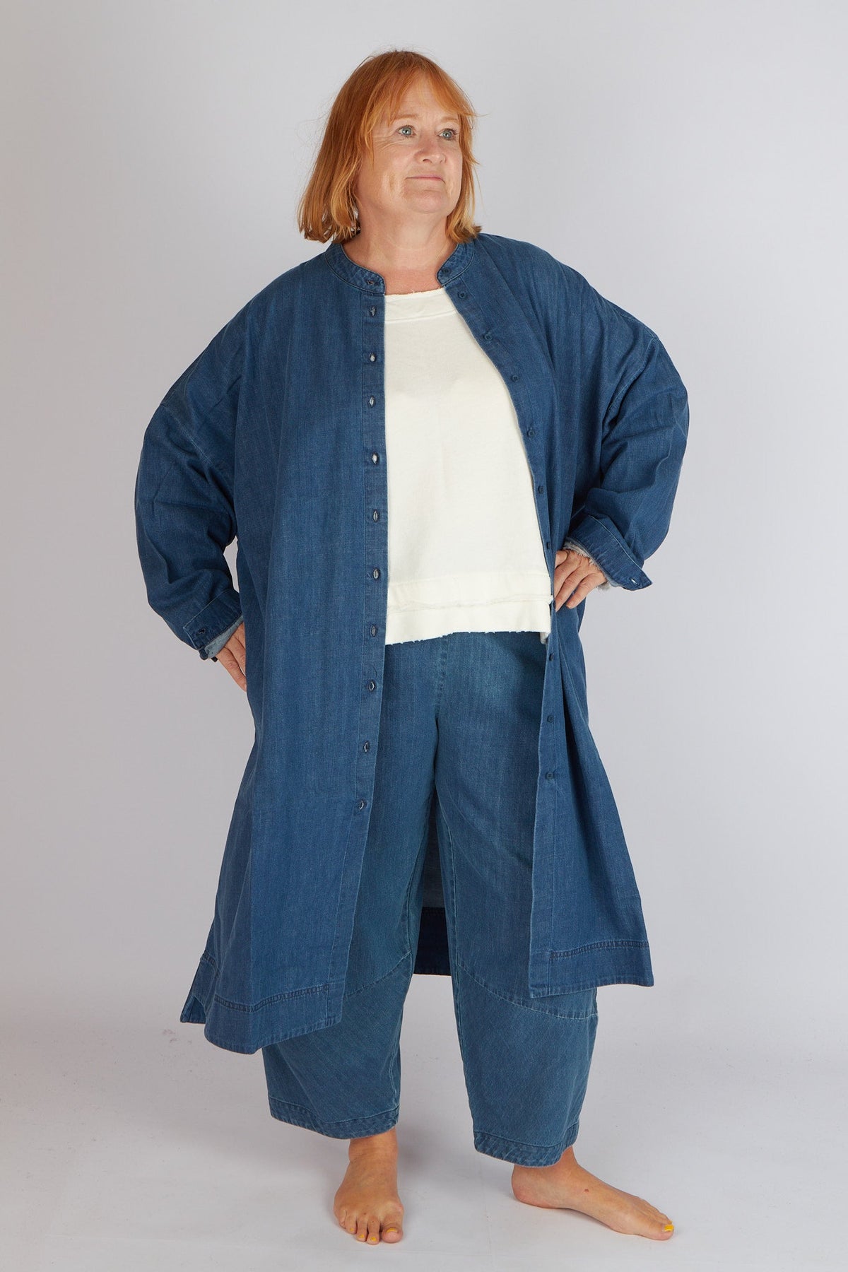 Estudio Viva Wivina Denim Shirt Dress