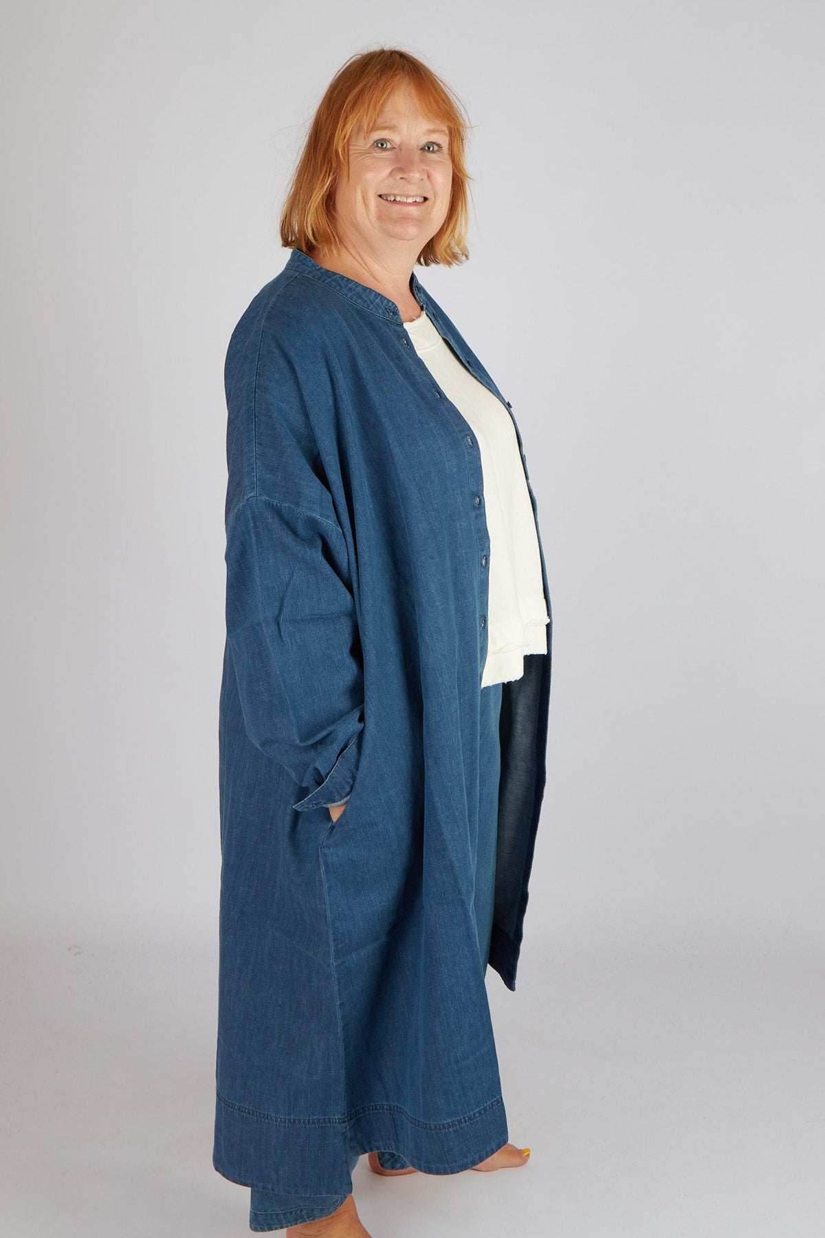 Estudio Viva Wivina Denim Shirt Dress