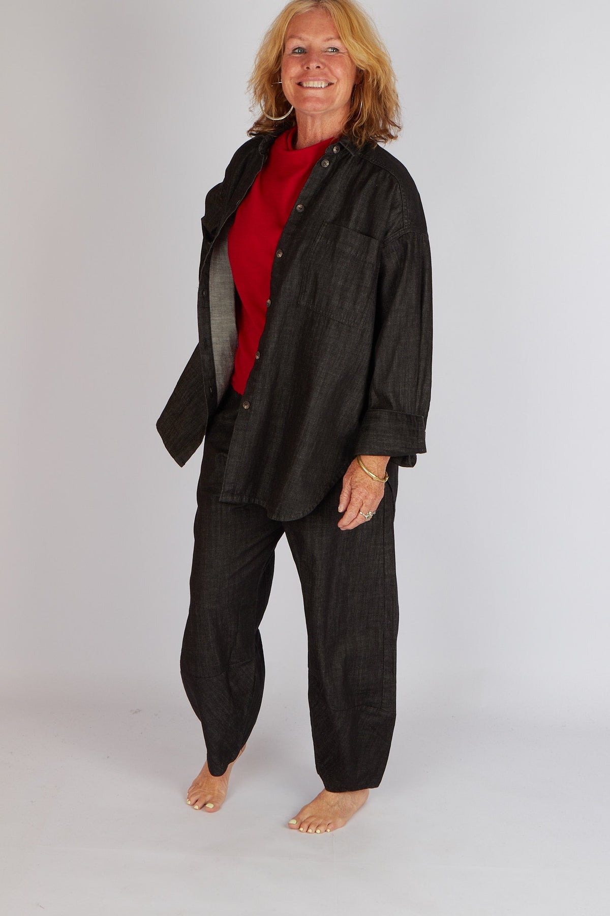 Estudio Viva Celeste Denim Shirt