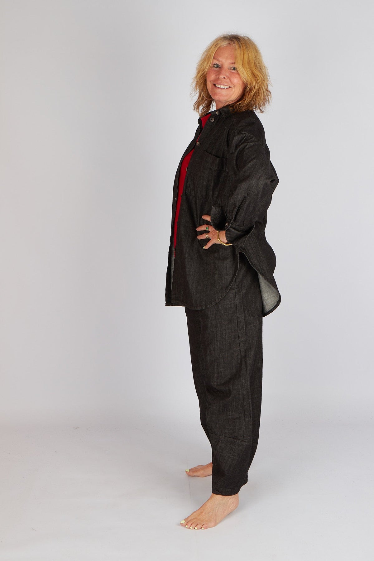 Estudio Viva Celeste Denim Shirt