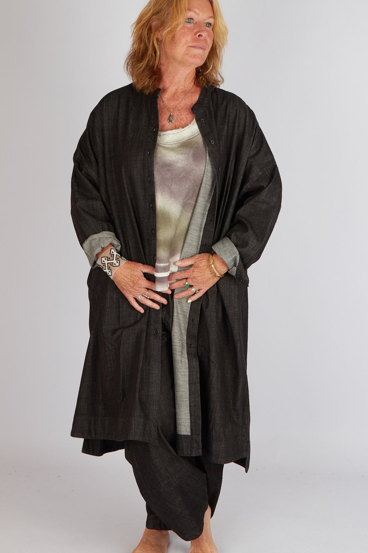Estudio Viva Wivina Denim Shirt Dress