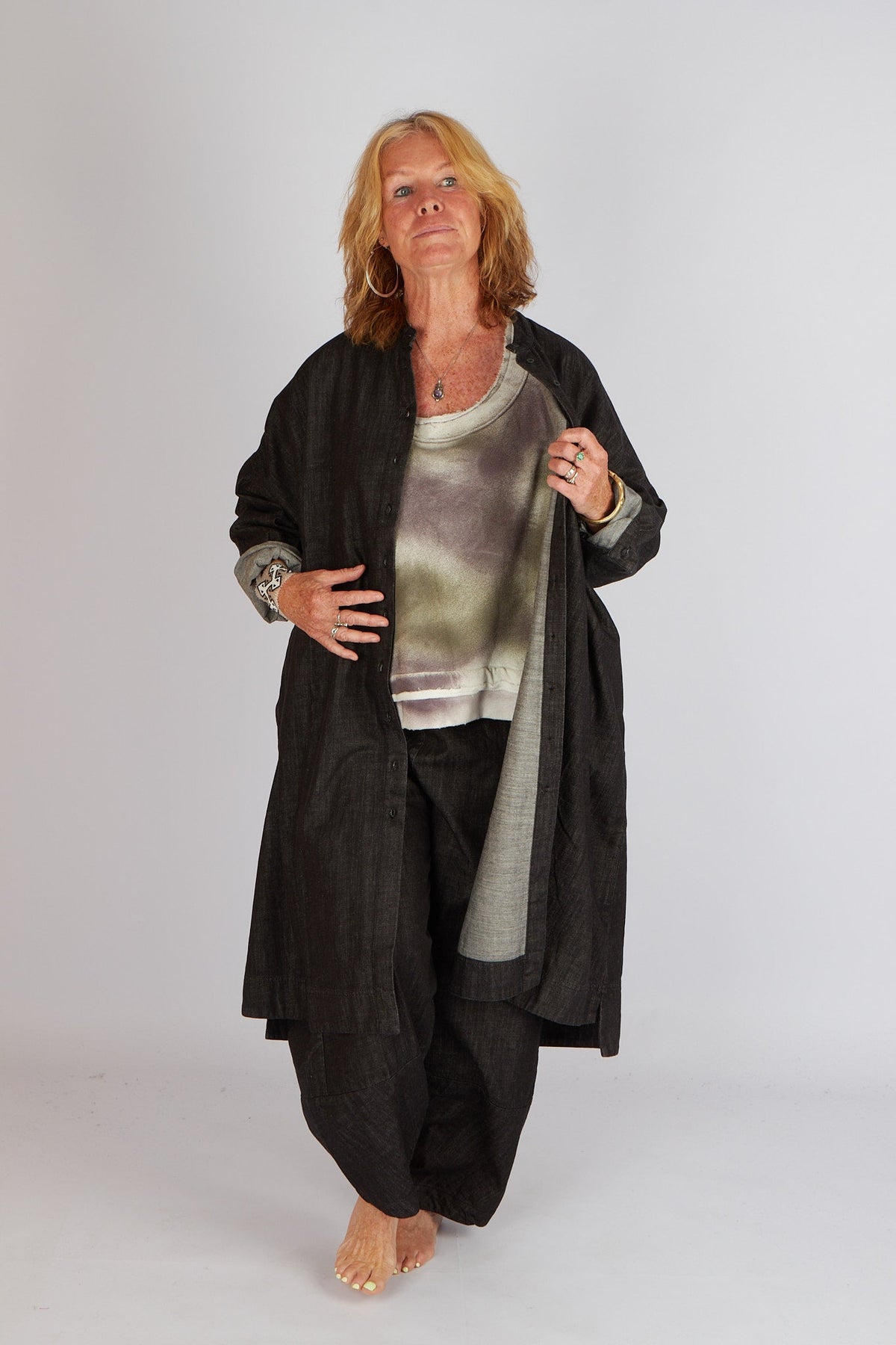 Estudio Viva Wivina Denim Shirt Dress