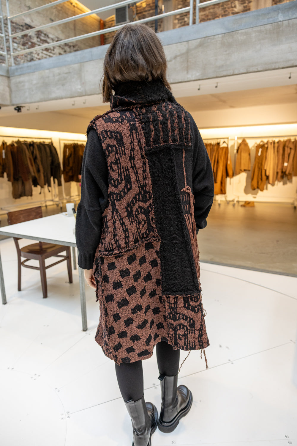 Rundholz Dip Knitted Vest