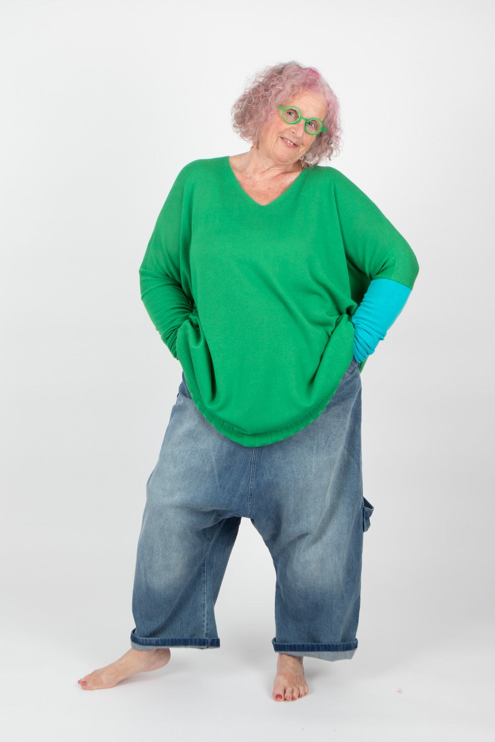 Capra Studio Luna Colourblock Pullover