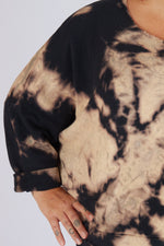Estudio Viva Sofia Tie Dye Sweatshirt (Black Tie Dye)