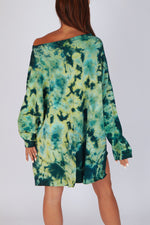 Estudio Viva Catarina Tie Dye Sweater (Seafoam Dye)