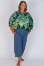 Estudio Viva Sofia Tie Dye Sweatshirt (Seafoam Tie Dye)