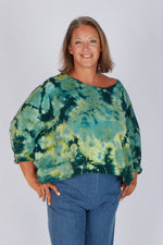 Estudio Viva Sofia Tie Dye Sweatshirt (Seafoam Tie Dye)