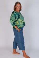 Estudio Viva Sofia Tie Dye Sweatshirt (Seafoam Tie Dye)