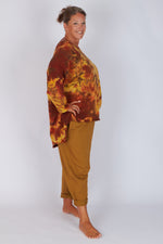 Estudio Viva Catarina Tie Dye Sweater (Orange Dye)