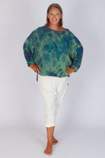 Estudio Viva Catarina Tie Dye Sweater (Jade Tie Dye)