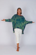 Estudio Viva Catarina Tie Dye Sweater (Jade Tie Dye)