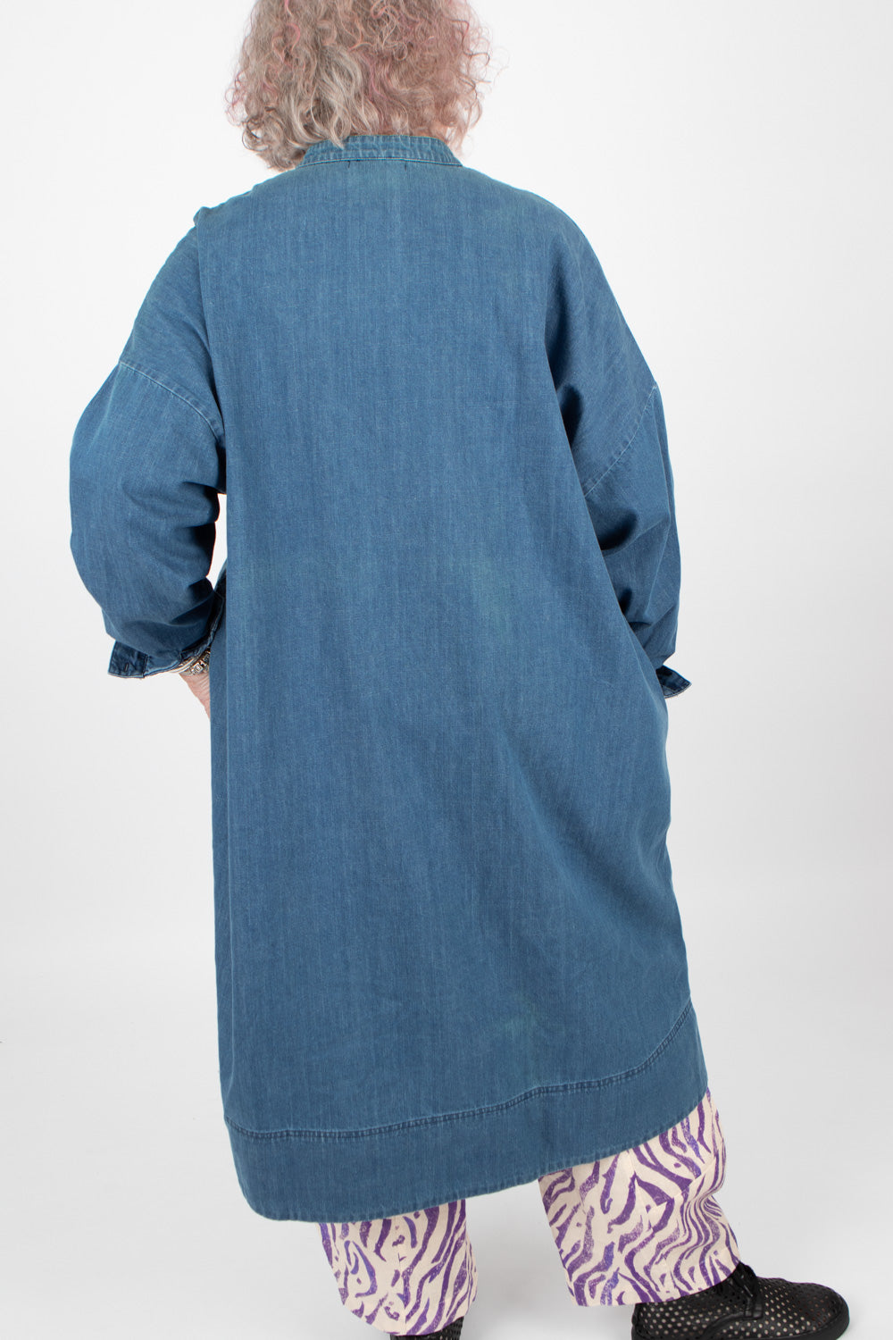 Estudio Viva Wivina Denim Shirt Dress SAMPLE