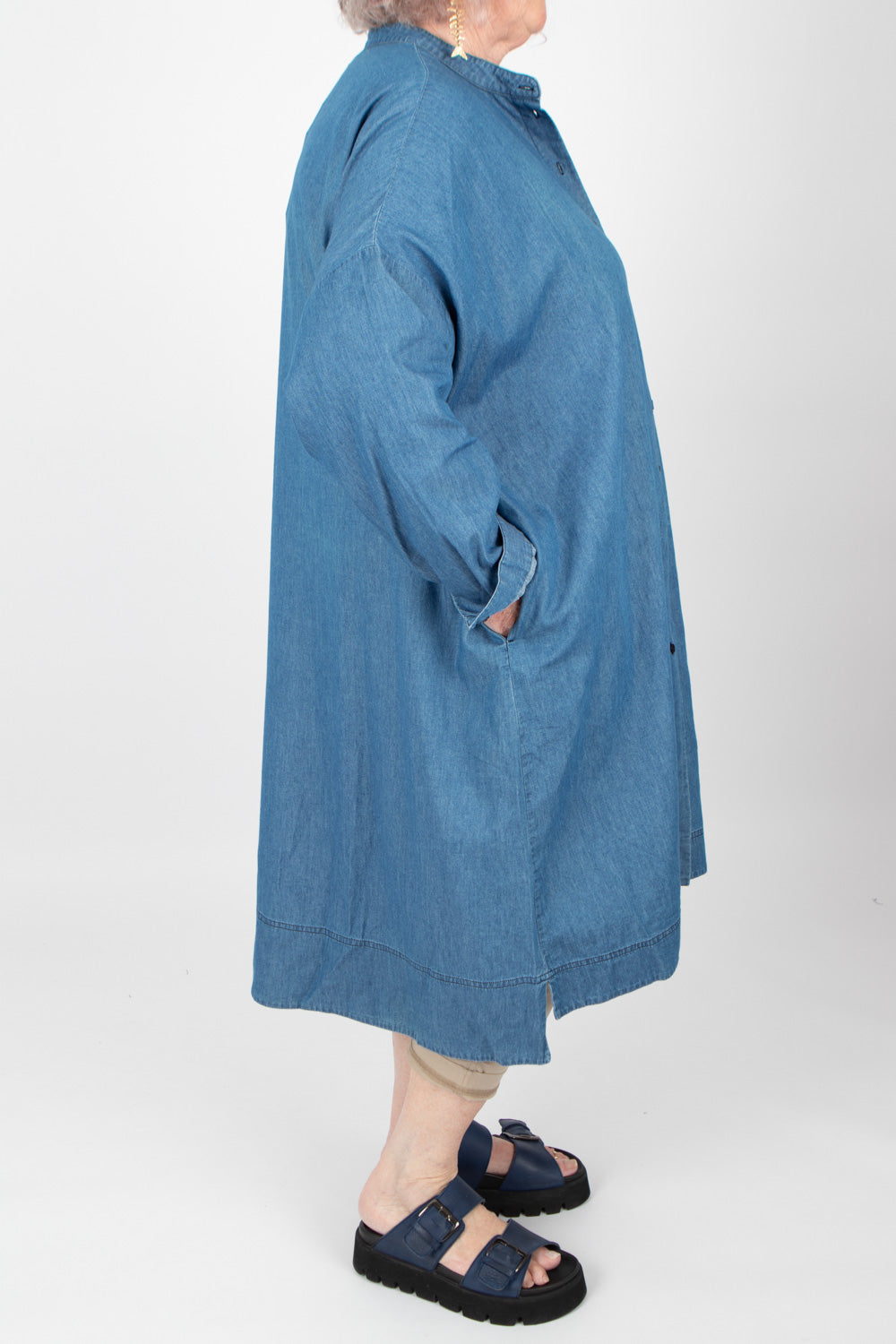 Estudio Viva Wivina Denim Shirt Dress SAMPLE