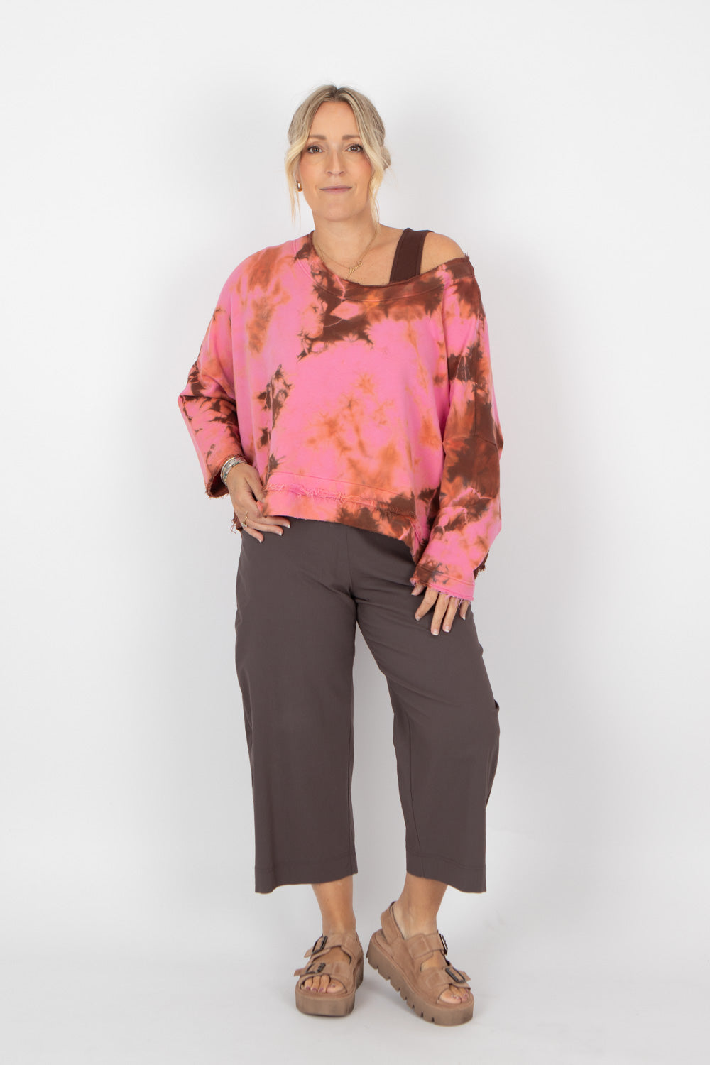 Estudio Viva Sofia Tie Dye Sweatshirt