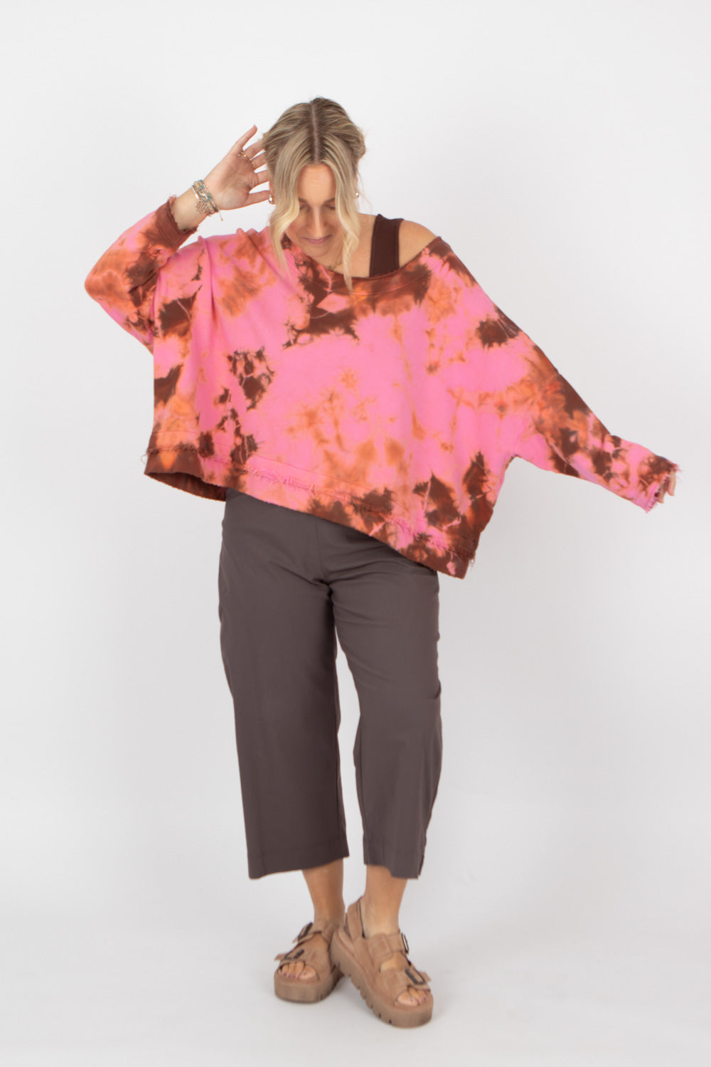 Estudio Viva Sofia Tie Dye Sweatshirt