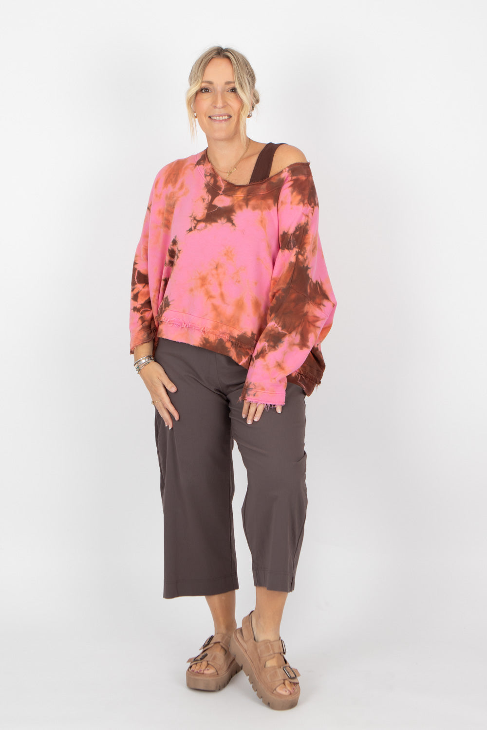 Estudio Viva Sofia Tie Dye Sweatshirt