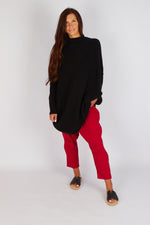 Sort Aarhus Chantal Knitted Tunic