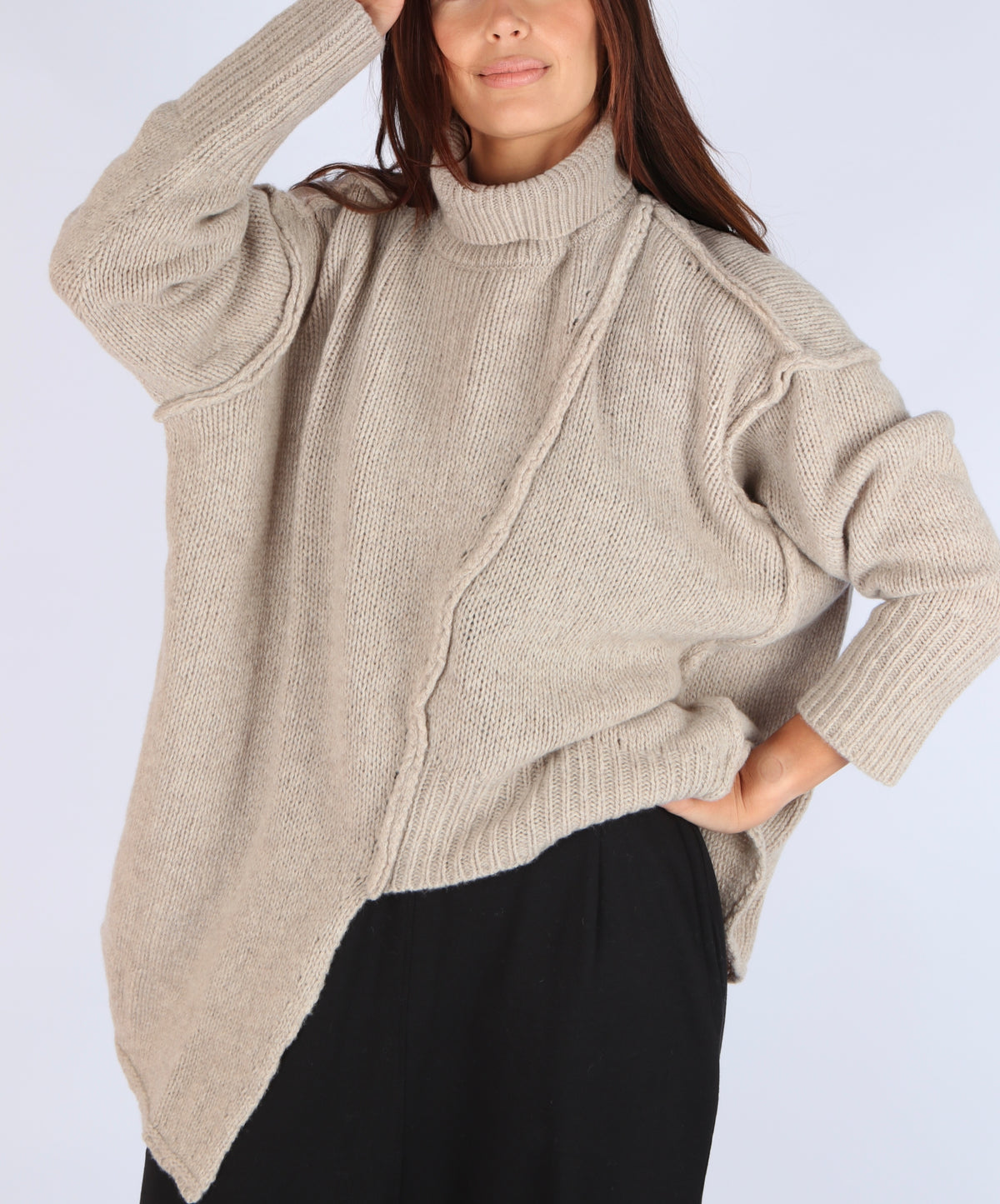 Sort Aarhus Kara Knit
