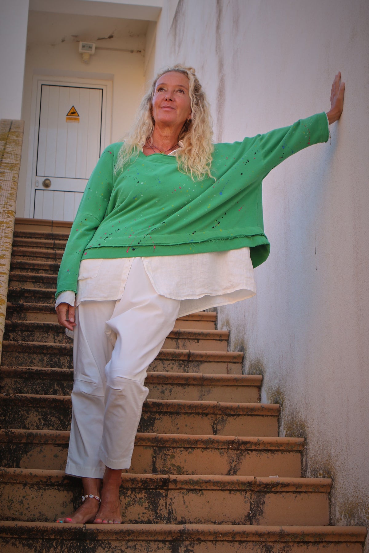 Estudio Viva Sofia Paint Sweatshirt