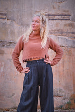 Pinstripe Trousers