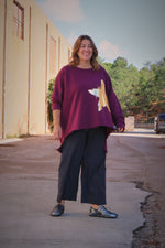 Estudio Viva Catarina Star Sweatshirt (Beet)
