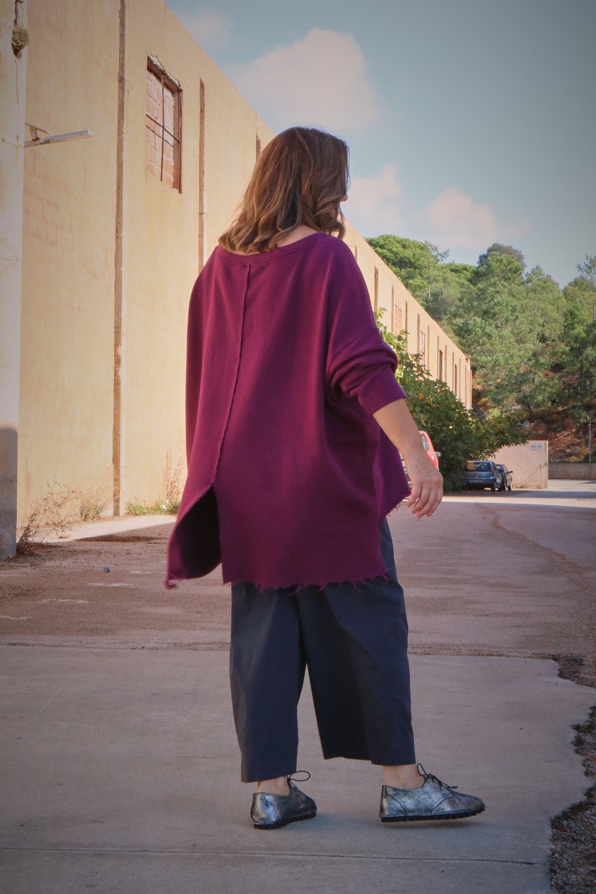 Estudio Viva Catarina Star Sweatshirt (Beet)