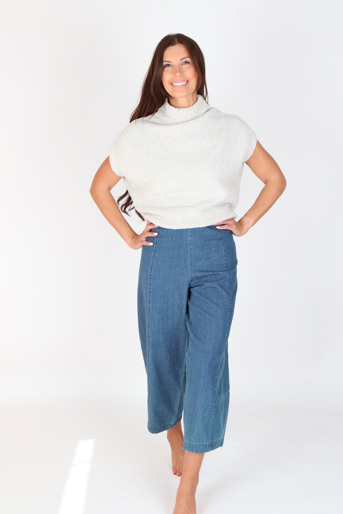 Estudio Viva Lara Denim Trousers