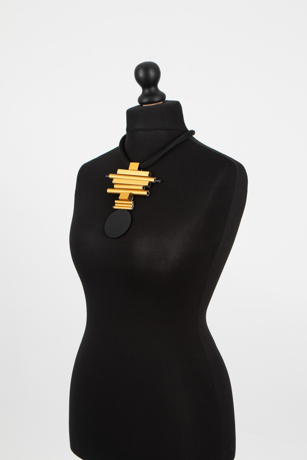Christina Brampti Urban Abstract Geometric Necklace