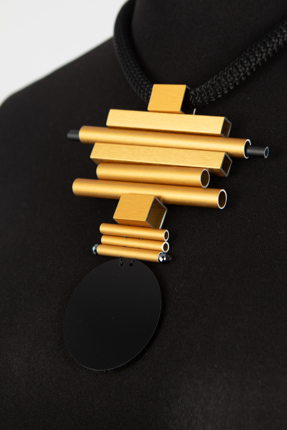 Christina Brampti Urban Abstract Geometric Necklace