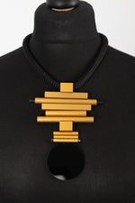 Christina Brampti Urban Abstract Geometric Necklace