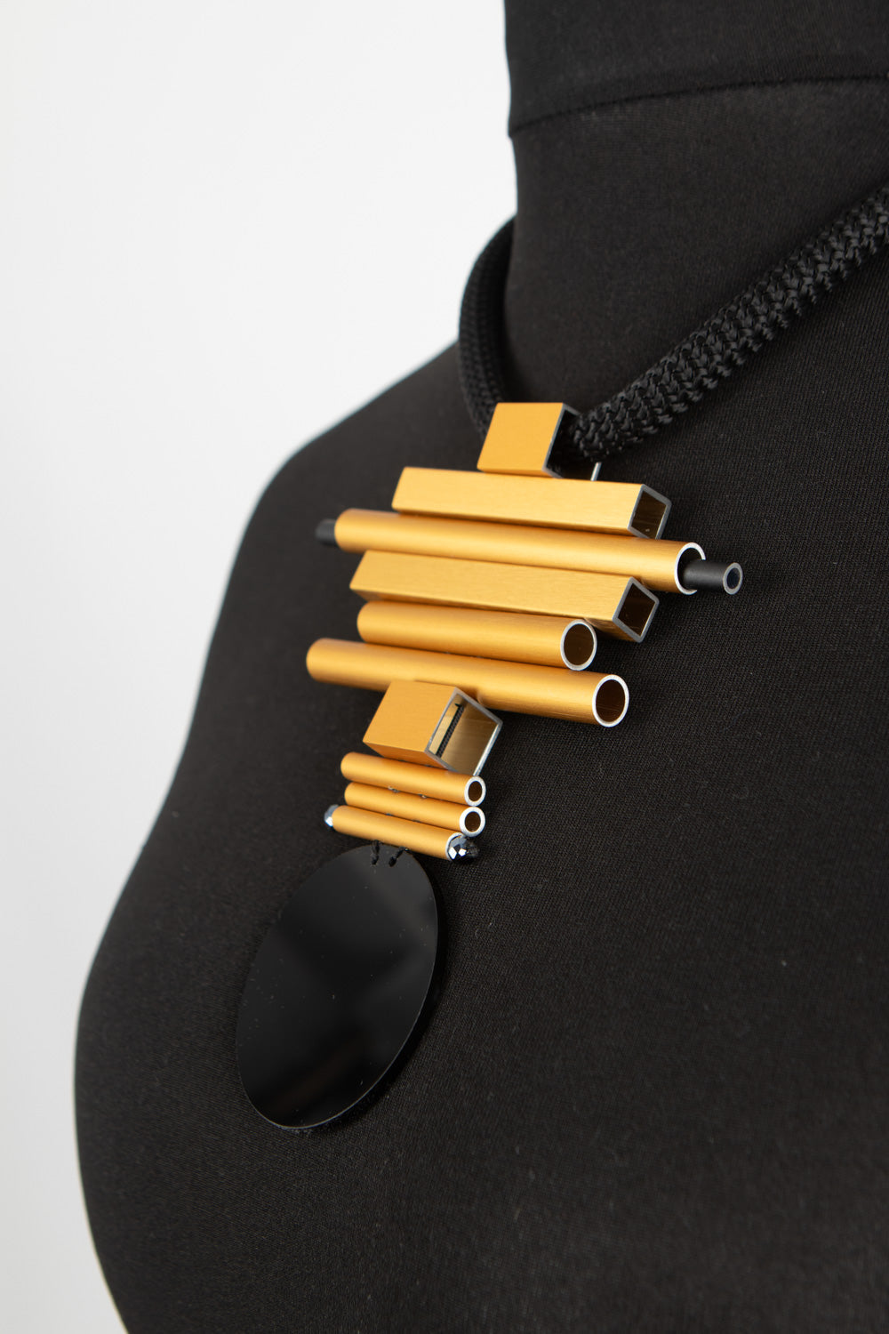Christina Brampti Urban Abstract Geometric Necklace