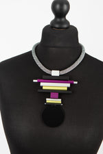 Christina Brampti Urban Abstract Geometric Necklace