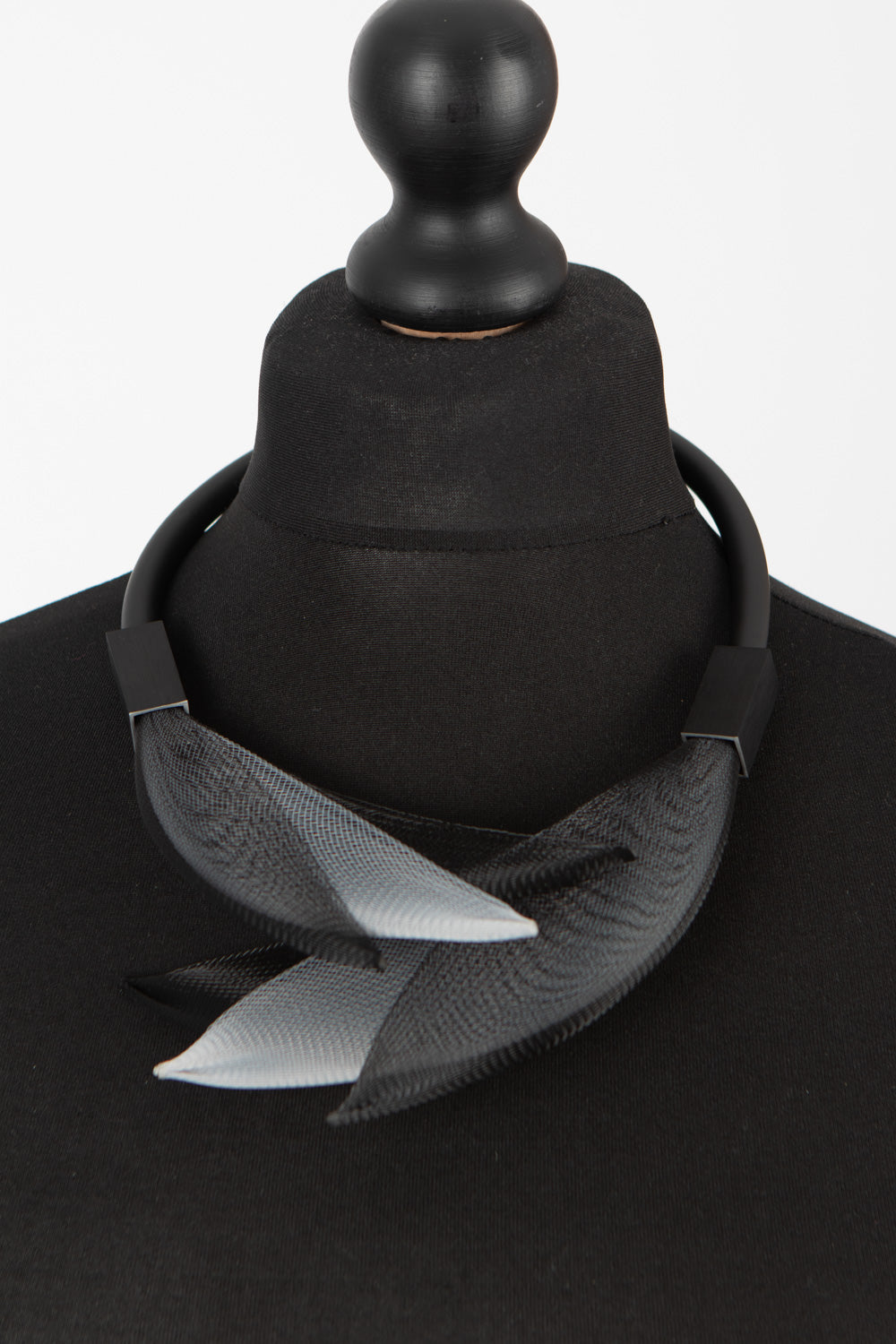 Christina Brampti See the Invisible Net Necklace