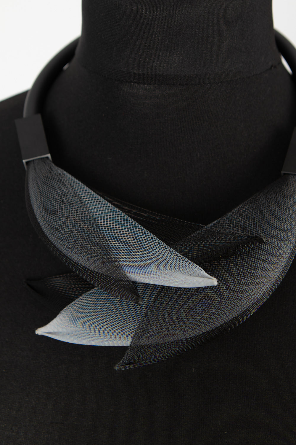 Christina Brampti See the Invisible Net Necklace