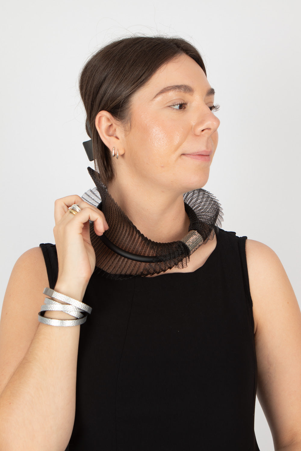 Christina Brampti See the Invisible Statement Necklace