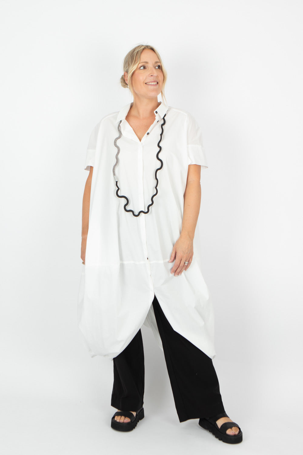 Christina Brampti Beyond Simplicity Wavy Necklace