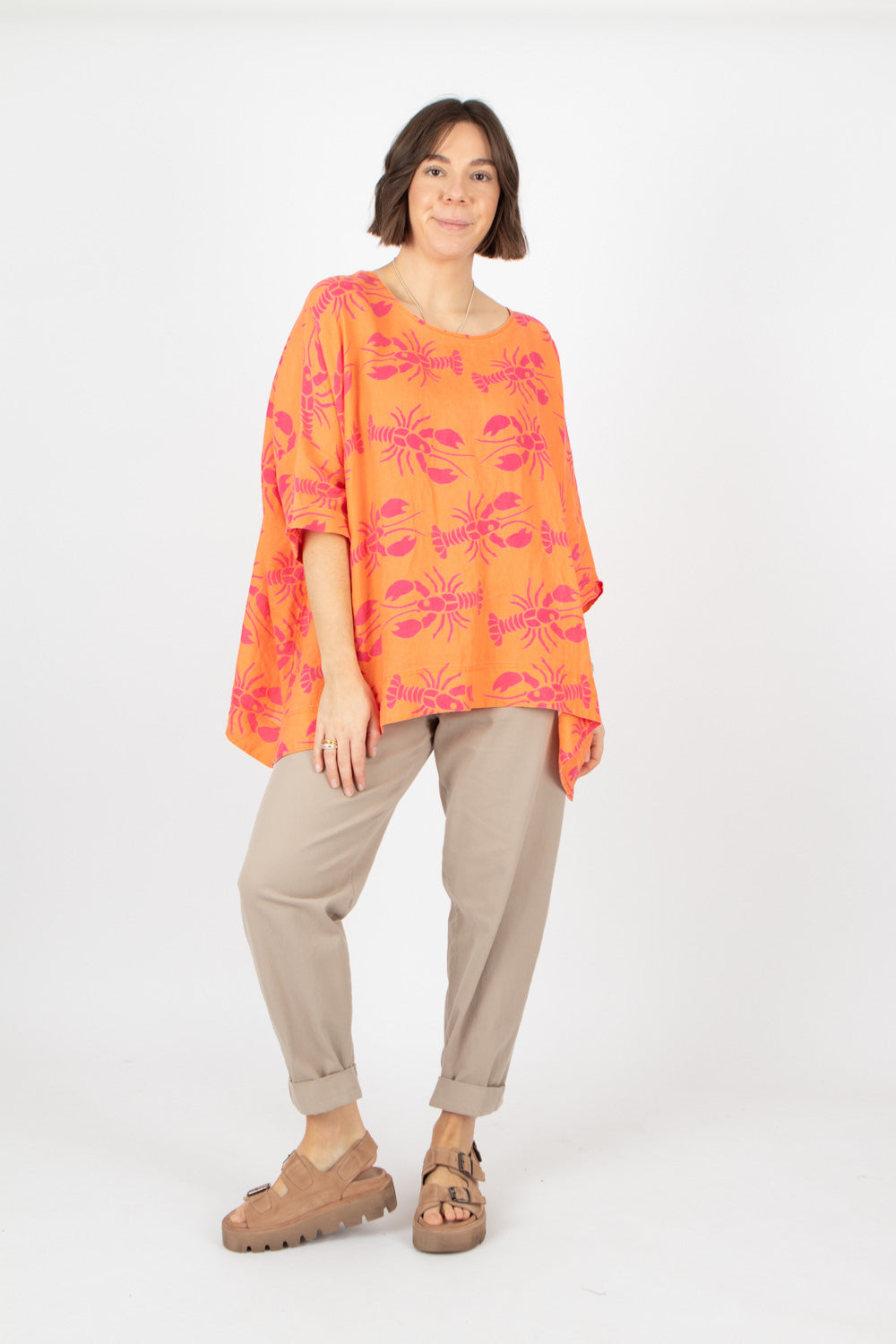 Estudio Viva Rosa Printed Top