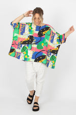 Estudio Viva Rosa Printed Top