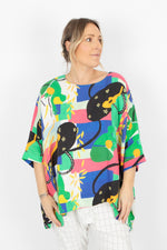 Estudio Viva Rosa Printed Top