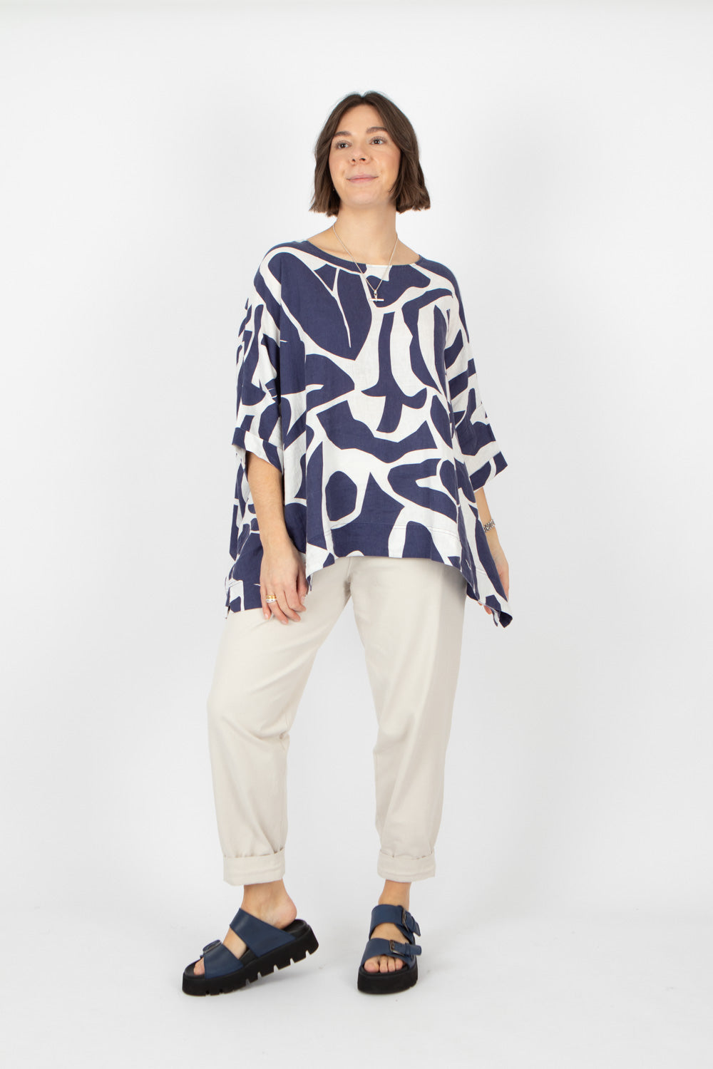 Estudio Viva Rosa Printed Top
