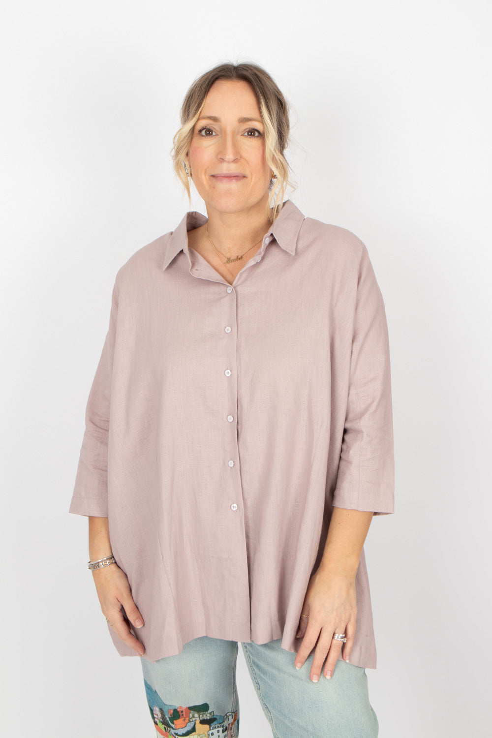 Estudio Viva Carla Linen Shirt SAMPLE