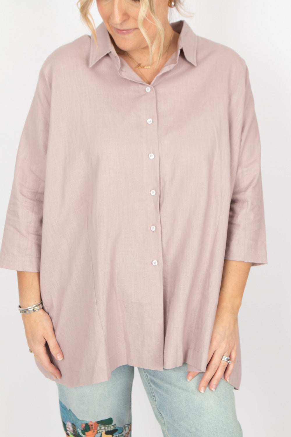 Estudio Viva Carla Linen Shirt SAMPLE