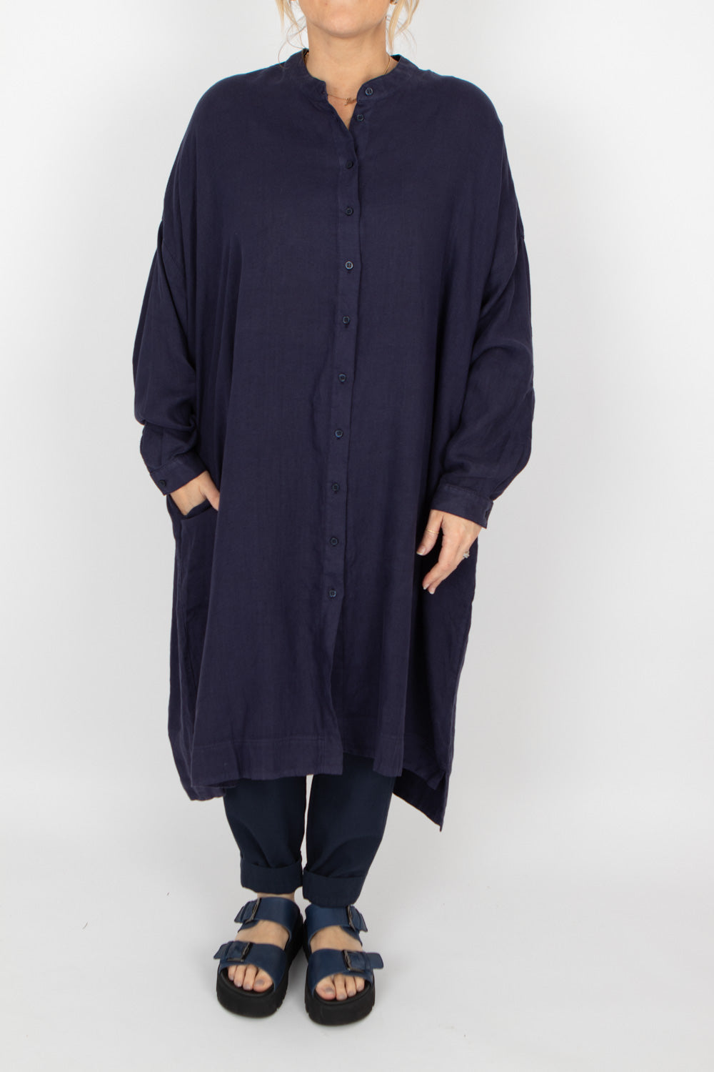 Estudio Viva Wivina Linen Shirt Dress SAMPLE