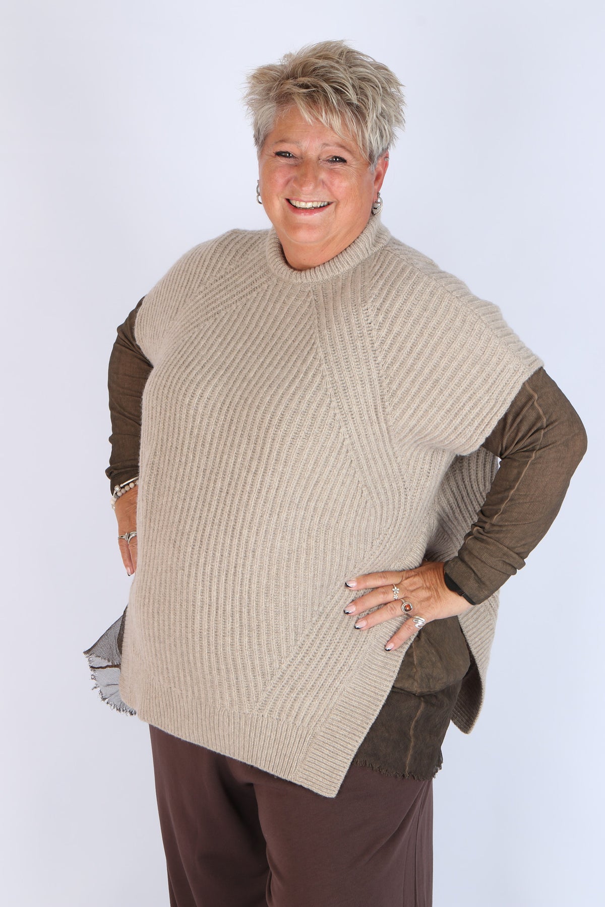 Sort Aarhus Nella Oversized Knit