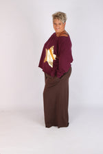 Estudio Viva Catarina Star Sweatshirt (Beet)