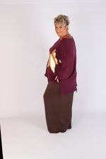 Estudio Viva Catarina Star Sweatshirt (Beet)