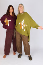 Estudio Viva Sofia Star Sweatshirt (Beet)